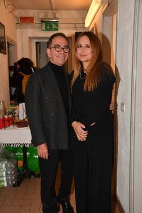 Rome, Sala Umberto Theatre, Gigi Proietti Award, In the photo: Pino Strabioli, Sabrina Knaflitz  Copyright: xVincenzoxLandix xipa-agency.netx xVincenzoxLandix IPA_Agency_IPA68351435