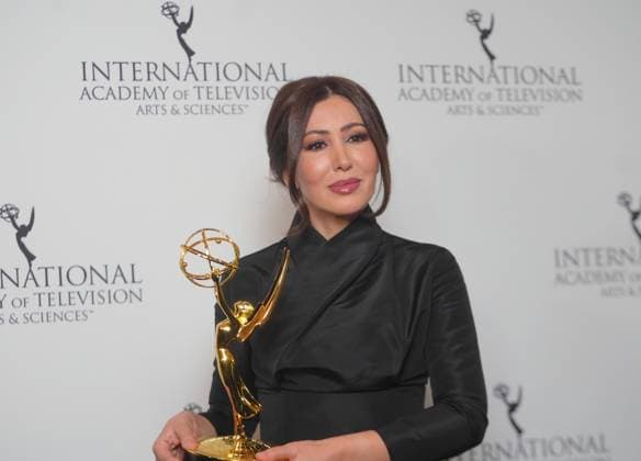 Gaza-focused productions win awards at International Emmys NEW YORK, US - NOV 24: Algerian journalist Fairouz Ziani poses in the press room with The News award for Gaza, Search for Life during the 53rd International Emmy Awards Gala on Monday night, on November 24, 2025, in New York City, United States. Two productions highlighting the humanitarian crisis in Gaza were honored at this year’s International Emmy Awards. In the Current Affairs category, the UK production Dispatches: Kill Zone: Inside Gaza won first place, while in the News category, Qatar-based Gaza, Search for Life received the award. Both works were praised by the jury for powerfully portraying the hardships faced by civilians in the conflict zone and bringing on-the- Copyright: x2025xAnadoluxSelcukxAcarx
