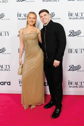 George Baggs and girlfriend Lolly arriving at The Beauty Awards 2025 at City Central at HAC in London on 24 November 2025 George Baggs and girlfriend Lolly arriving at The Beauty Awards 2025 at City Central at HAC in London on 24 November 2025, Credit:Manuela Langotsch Avalon United Kingdom, London, City Central at HAC  Copyright: xManuelaxLangotschx xAvalonx 1054465115
