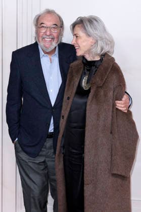 James L Brooks with wife Jennifer Simchowitz at the UK Special Screening of the movie Ella McCay at Picturehouse Central London, 24 11 2025 Foto:xS.xVasx xFuturexImagex ella_5103