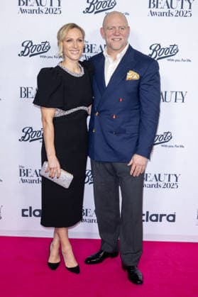 Zara Tindall and Mike Tindall attends The Beauty Awards 2025 at City Central at HAC (Honourable Artillery Company) in London, England. UK. Monday 25th November 2025 Copyright: xJamesxWarrenxViaxJW1x adzln957