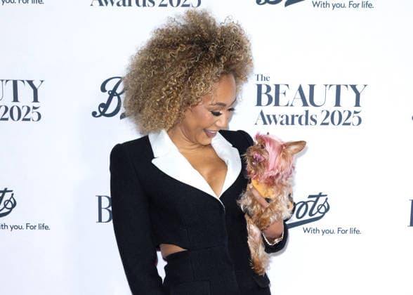 Mel B attends The Beauty Awards 2025 at City Central at HAC (Honourable Artillery Company) in London, England. UK. Monday 25th November 2025 Copyright: xJamesxWarrenxViaxJW1x adzln970