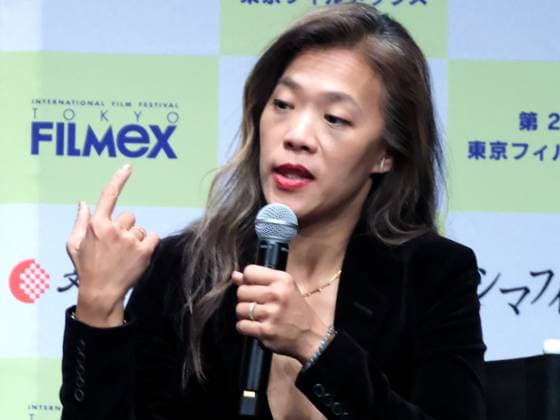 TOKYO, JAPN - NOVEMBER 24: Director Shih-Ching Tsou attends the screening of film Left-Handed Girl during the 26th Tokyo FILMeX International Film Festival on November 24, 2025 in Tokyo, Japan.  Copyright: xVCGx 111605789691