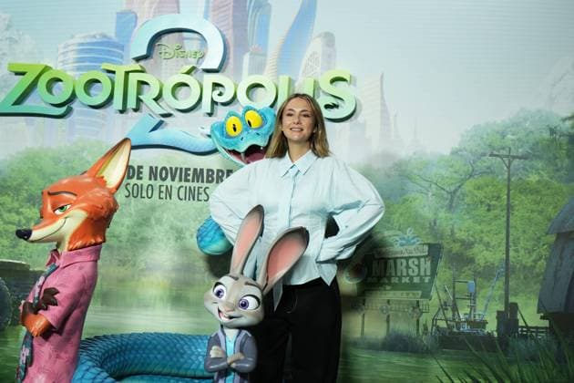 Rigoberta Bandini at photocall film Zootropolis 2 in Madrid on Tuesday, 25 November 2025. Cordon Press 