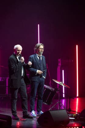 Grands Prix de la Sacem 2025 Ceremony - Paris Don Kent and Alex Jaffray attending the Grands Prix de la Sacem 2025 Ceremony held at Les folies Bergeres theater, in Paris, France, on November 24, 2025. Photo by Mireille Ampilhac ABACAPRESS.COM Paris France  Copyright: xAmpilhacxMireille ABACAx