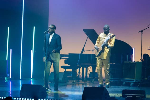 Grands Prix de la Sacem 2025 Ceremony - Paris Youssou N Dour (Grand prix des musiques du monde) attending the Grands Prix de la Sacem 2025 Ceremony held at Les folies Bergeres theater, in Paris, France, on November 24, 2025. Photo by Mireille Ampilhac ABACAPRESS.COM Paris France  Copyright: xAmpilhacxMireille ABACAx
