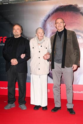 43 Turin Film Festival 2025, Day 4 - Photocall Vanessa Redgrave Star of the Mole In the photo: Vanessa Redgrave, Franco Nero, Carlo Gabriel Nero  Copyright: xManuelexMangiarottix xipa-agency.netx xDxAvanzo Mangiarottix IPA_Agency_IPA68362006