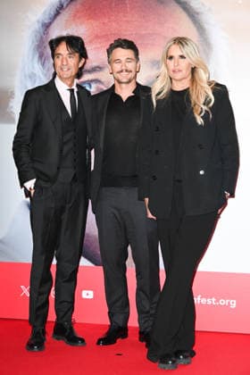43rd Turin Film Festival 2025, Day 4 - Photocall 127 Hours Pictured: James Franco, Tiziana Rocca, Giulio Base  Copyright: xManuelexMangiarottix xipa-agency.netx xDxAvanzo Mangiarottix IPA_Agency_IPA68362901