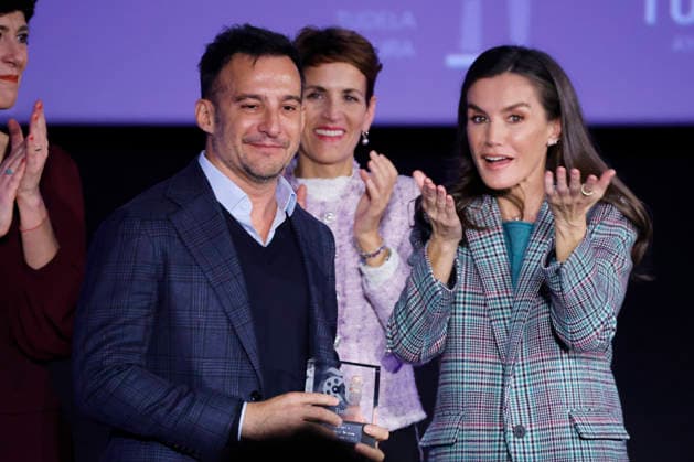 25-11-2025 Tudela Queen Letizia attended the trubute to the filmmaker Alejandro Amenabar and the screening of the film The Sea Inside a the Moncayo cinema in Tudela, Navarra. No Spain Â  Copyright: xPPEx