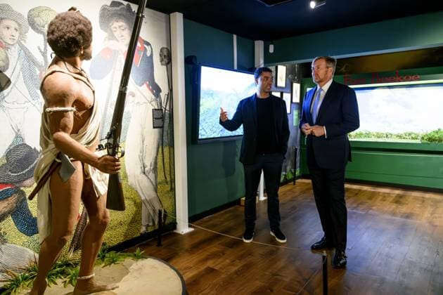 Amsterdam, The Netherlands, 2025-11-25 14:05:58 AMSTERDAM, 25-11-2025, Suriname Museum. King Willem-Alexander opens the Suriname Museum in Amsterdam on the 50th anniversary of the Republic of Suriname. The Suriname Museum is an initiative of the Our Suriname Association, which aims to bring together knowledge about Suriname s history, society, and culture in a central location. PHOTO: NLBeeld Patrick van Emst Credit: NL Beeld Patrick van Emst  Copyright: xx x