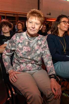 ABB Petra Angelika Pau is a former German politician at the celebration of 30 years of Die Arche on 25 11 2025 in Berlin The association Die Arche Christliches Kinder und Jugendwerk e V the association was founded in 1995 in Berlin Hellersdorf, which is committed to fighting child poverty in Germany Berlin Germany