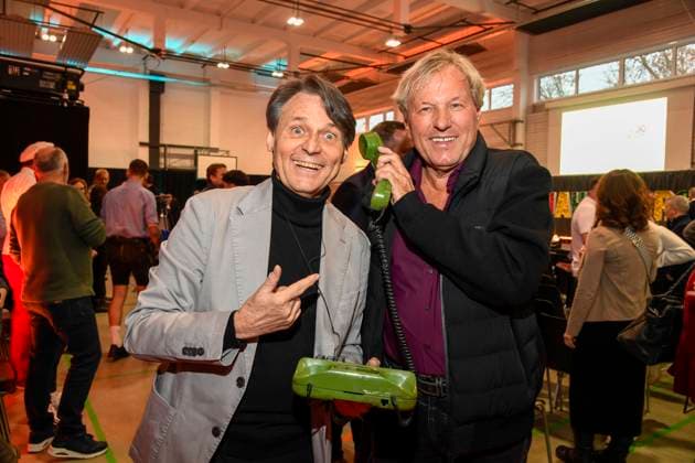 ABB Wolfgang Bahro Actor and singer Bernhard Brink as guest at the celebration of 30 years of Die Arche on 25 11 2025 in Berlin The association Die Arche Christliches Kinder und Jugendwerk e V was founded in 1995 in Berlin Hellersdorf, which is committed to fighting child poverty in Germany Berlin Germany