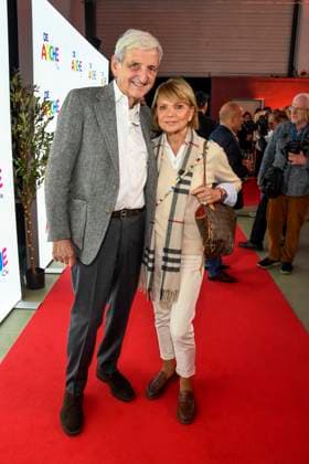 ABB Dieter Hermann with his wife Uschi Glas as guests at the celebration of 30 years of Die Arche on 25 11 2025 in Berlin The association Die Arche Christliches Kinder und Jugendwerk e V was founded in 1995 in Berlin Hellersdorf, which is committed to combating child poverty in Germany Berlin Germany