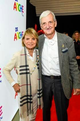 ABB Dieter Hermann with wife Uschi Glas Couple Actress as guests at the celebration of 30 years of Die Arche on 25 11 2025 in Berlin The association Die Arche Christliches Kinder und Jugendwerk e V the association was founded in 1995 in Berlin Hellersdorf, which is committed to combating child poverty in Germany Berlin Germany