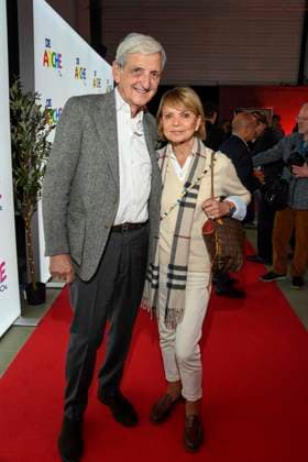 ABB Dieter Hermann with wife Uschi Glas Couple Actress as guests at the celebration of 30 years of Die Arche on 25 11 2025 in Berlin The association Die Arche Christliches Kinder und Jugendwerk e V the association was founded in 1995 in Berlin Hellersdorf, which is committed to combating child poverty in Germany Berlin Germany