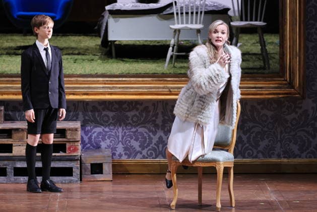 25 11 2025, Fedora, Vida Miknevi i t as Princess Fedora Romazov, Deutsche Oper Berlin, Berlin, premiere on 27 11 2025, directed by Christof Loy, Berlin Germany, Germany