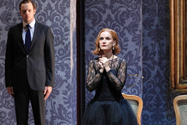 25 11 2025, Fedora, Vida Miknevi i t as Princess Fedora Romazov, Deutsche Oper Berlin, Berlin, premiere on 27 11 2025, directed by Christof Loy, Berlin Germany, Germany