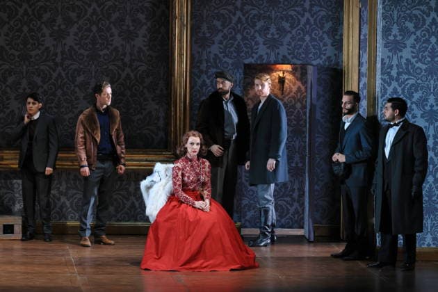 25 11 2025, Fedora, Vida Miknevi i t as Princess Fedora Romazov, Deutsche Oper Berlin, Berlin, premiere on 27 11 2025, directed by Christof Loy, Berlin Germany, Germany