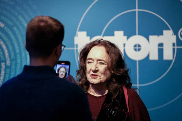 Premiere Münster Tatort Press event for the premiere of the new Münster Tatort Die Erfindung des Rades The broadcast is on December 7 on ARD and the ARD Mediathek Mechthild Großmann, as Wilhelmine Klemm Münster, North Rhine-Westphalia, DEU, Germany, 25 11 2025