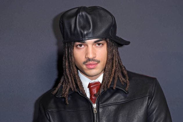 Badchieff Shivan Darouiche on the red carpet at the YOUTUBE MUSIC AWARD DINNER at Grill Royal in Berlin on 25 11 2025