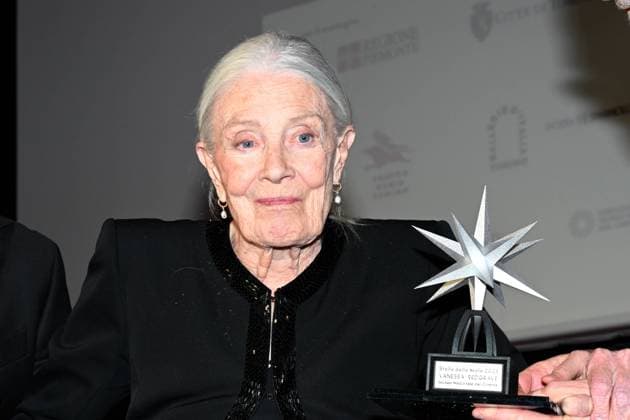 43rd Turin Film Festival 2025, Day 4 - Mole Stars Award to Vanessa Redgrave. Pictured: Vanessa Redgrave  Copyright: xMaurizioxD Avanzox xipa-agency.netx xDxAvanzo Mangiarottix IPA_Agency_IPA68381584