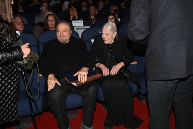 43rd Turin Film Festival 2025, Day 4 - Mole Stars Award to Vanessa Redgrave. In the photo: Franco Nero, Vanessa Redgrave Franco Nero, Vanessa Redgrave  Copyright: xMaurizioxD Avanzox xipa-agency.netx xDxAvanzo Mangiarottix IPA_Agency_IPA68381591