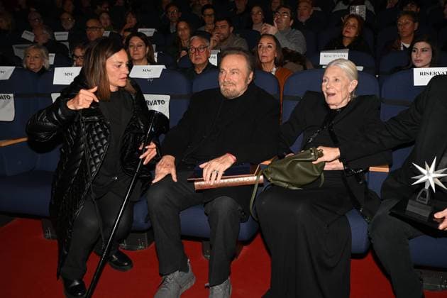 43rd Turin Film Festival 2025, Day 4 - Mole Stars Award to Vanessa Redgrave. In the photo: Franco Nero, Vanessa Redgrave Franco Nero, Vanessa Redgrave  Copyright: xMaurizioxD Avanzox xipa-agency.netx xDxAvanzo Mangiarottix IPA_Agency_IPA68381600