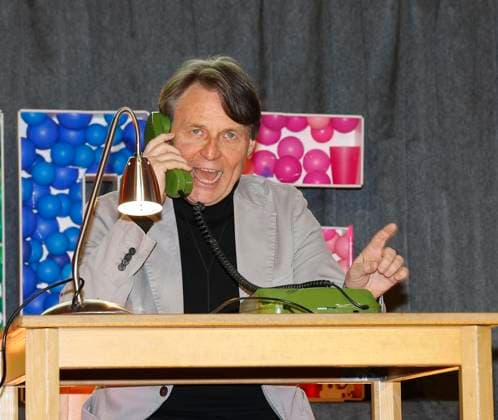 Wolfgang Bahro at the celebration of 30 years of Die Arche in Berlin