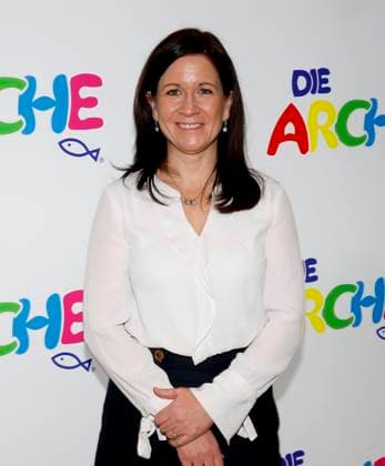 Senator for Education, Katharina Guenther Wuensch at the celebration of 30 years of Die Arche in Berlin