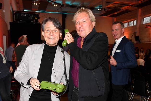 Anniversary celebration 30 years of Die ARCHE Wolfgang Bahro and Bernhard Brink at the anniversary celebration 30 years of Die ARCHE in Berlin 25 11 2025 Copyright: xEventpressxBerndtx
