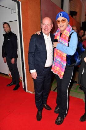 Anniversary celebration 30 years of Die ARCHE Kai Wegner Governing Mayor of Berlin and Julian F M Stoeckel at the anniversary celebration 30 years of Die ARCHE in Berlin 25 11 2025 Copyright: xEventpressxBerndtx