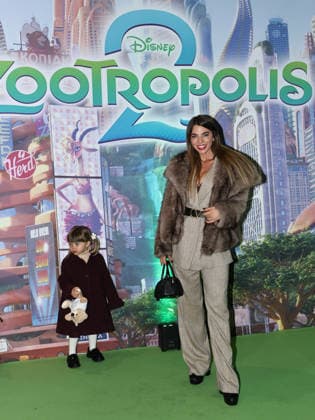 Rome, The Space Moderno cinema, premiere of the animated film Zootropolis 2. Pictured: Margherita Molinari with her daughter Bianca Sveva.  Copyright: xMarcoxProvvisionatox xipa-agency.netx xLandi Provvisionatox IPA_Agency_IPA68386479