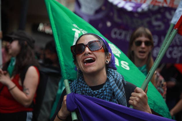 International Day for the Elimination of Violence against Women in Mexico MEXICO CITY, MEXICO - NOVEMBER 25: Women shout slogans during a protest to mark International Day for the Elimination of Violence against Women, in Mexico City, Mexico on November 25, 2025. Daniel Cardenas Anadolu Mexico City Mexico. Editorial use only. Please get in touch for any other usage.  Copyright: x2025xAnadoluxDanielxCardenasx