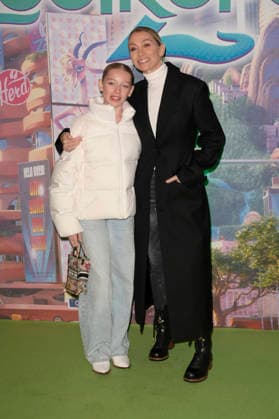 November 25, 2025, Rome, Italy: Julia Balzaretti (l) and Eleonora Abbagnato (r) attend the Disney movie premiere Zootropolis 2 green carpet at The Space Cinema Moderno. Rome Italy - ZUMAs197 20251125_aaa_s197_225 Copyright: xMarioxCartellix
