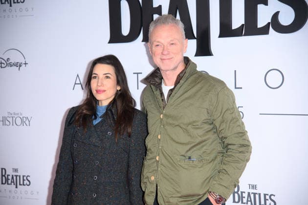 The Beatles Anthology Special Preview Screening Arrivals at BFI Southbank, London Gary Kemp and wife Lauren Barber attends The Beatles Anthology Special Preview Screening at BFI Southbank, London, England, UK on Tuesday 25 November, 2025., Credit:Justin Ng Avalon UK, England, London, BFI Southbank  Copyright: xJustinxNgx xAvalonx 1054620356