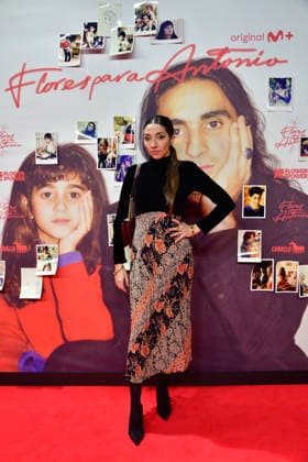 Premiere of the documentary film Flores para Antonio Lucía Carmona during the premiere of the documentary film Flores para Antonio , on November 25, 2025, in Madrid Spain In Flores para Antonio Alba Flores explores the life and work of her father through unpublished materials, such as home videos, photos, drawings, archival footage and her own music PHOTOCALL FILM PREMIERE Ó Madrid Madrid Espana  Copyright: xOscarxOrtizx 7126280