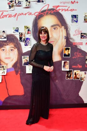 Premiere of the documentary film Flores para Antonio Irene Villa during the premiere of the documentary film Flores para Antonio , on November 25, 2025, in Madrid Spain In Flores para Antonio Alba Flores explores the life and work of her father through unpublished materials, such as home videos, photos, drawings, archival footage and her own music PHOTOCALL FILM PREMIERE Ó Madrid Madrid Espana  Copyright: xOscarxOrtizx 7126285