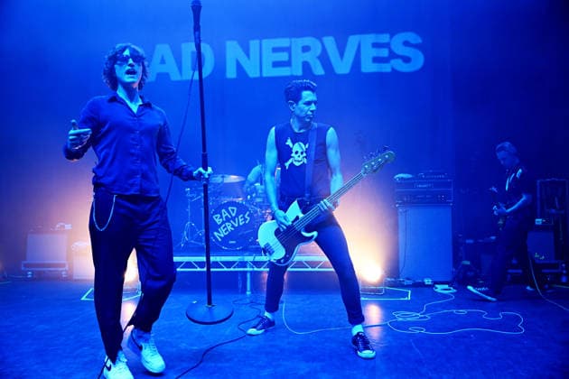 Bad Nerves performing at Shepherd™s Bush Empire LONDON, ENGLAND - NOVEMBER 25: Bobby Nerves and Jonathan Poulton of ˜Bad Nerves™ performing at Shepherd™s Bush Empire on November 25, 2025 in London, England. CAP MAR MAR Great Britain Copyright: xMartinxHarris CapitalxPicturesx