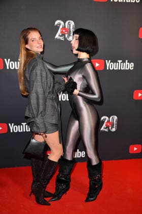 Yvonne Catterfeld und Domiziana beim YouTube Music Award Dinner im Restaurant Grill Royal in Berlin 25.11.2025
