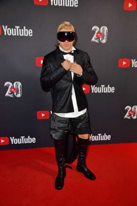 Ski Aggu (August Jean Diederich) beim YouTube Music Award Dinner im Restaurant Grill Royal in Berlin 25.11.2025