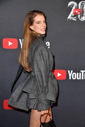 Yvonne Catterfeld at the YouTube Music Award Dinner at the Grill Royal restaurant in Berlin 25 11 2025