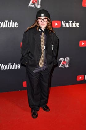 Alina Striedl aka Luna at the YouTube Music Award Dinner at the Grill Royal restaurant in Berlin 25 11 2025