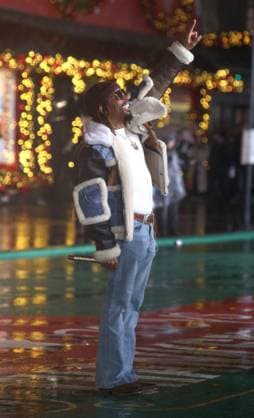 Macy s 99th Thanksgiving Day Parade rehearsals on 34th Street outside of Macy s in the pouring rain Featuring: Lil Jon Where: New York, New York, United States When: 25 Nov 2025 Credit: Adam Nemser INSTARimages EDITORIAL USE ONLY. NOT FOR USE BY NEWSPAPERS BASED IN THE UK. Copyright: xx instar55293860