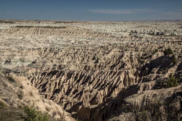 Red Shirt, South Dakota — Der Red Shirt Table mit Blick auf die Badlands im Pine Ridge Indianerreservat Red Shirt, South Dakota - The Red Shirt Table overlook of the badlands on the Pine Ridge Indian Reservation Copyright: imageBROKER JimxWest ibljiw15703904.jpg