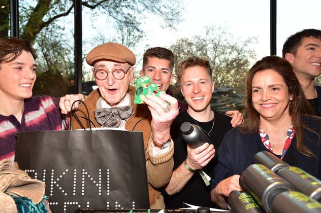 5th Charity Promi Pack at BIKINI Günther Krappenhöft, Maximilian Lenz, Luis Webner, Rebecca Immanuel for the 5th time Organized by Maimilian Seitz Charity Promi Pack in Berlin on 25 11 2025 Photopress Mueller