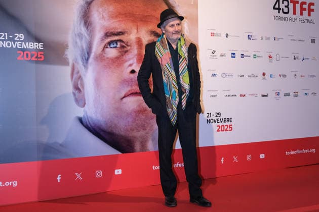 43rd Torino Film Festival 2025 - Day 6 in Italy, 26 November 2025 Hippolyte Girardot attends during the 43rd Torino Film Festival 2026 on November 26, 2025 in Turin, Italy., Credit:Davide Di Lalla - Unicode Images Avalon Italy, Turin, Museum of Radio and Television,  Copyright: xDavidexDixLallax-xUnicodexImagesx xAvalonx 1054752833