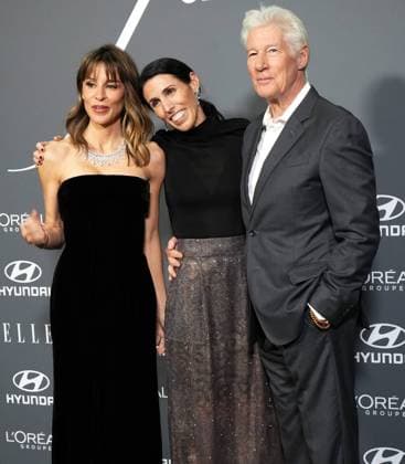 Richard Gere and Alejandra Silva at photocall for Elle x Future and Elle Eco awards in Madrid on Wednesday, 26 November 2025 Cordon Press 