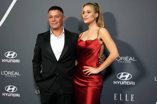 Alejandro Sanz and Candela Marquez at photocall for Elle x Future and Elle Eco awards in Madrid on Wednesday, 26 November 2025 Cordon Press 