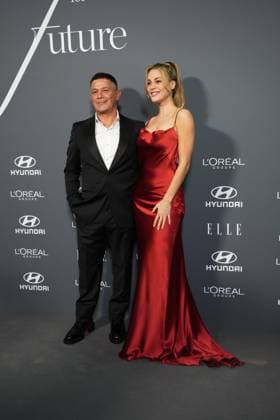 Alejandro Sanz and Candela Marquez at photocall for Elle x Future and Elle Eco awards in Madrid on Wednesday, 26 November 2025 Cordon Press 
