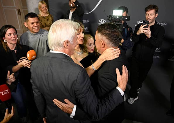 Elle celebrates the ELLE X FUTURE gala and presents the Elle Eco Award 2025 Alejandra Silva, Richard Gere, Alejandro Sanz and Candela Márquez during the ELLE X FUTURE gala held by Elle magazine at the Italian Consulate, on November 26, 2025, in Madrid Spain ELLE x Future is a night to pay tribute to the future, to the planet and sustainability and to recognize the social and environmental work of many well-known faces committed to a better planet In addition, during the gala the ELLE Eco Award 2025 will be presented to honor one of the attendees for their commitment and social and environmental work 26 NOVEMBER 2025 Madrid Madrid Spain  Copyright: xFranciscoxGuerrax 7128762